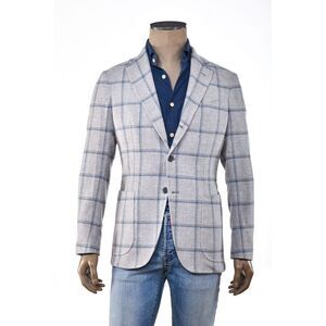 Sartorio Windowpane Virgin-Wool Sport Jacket